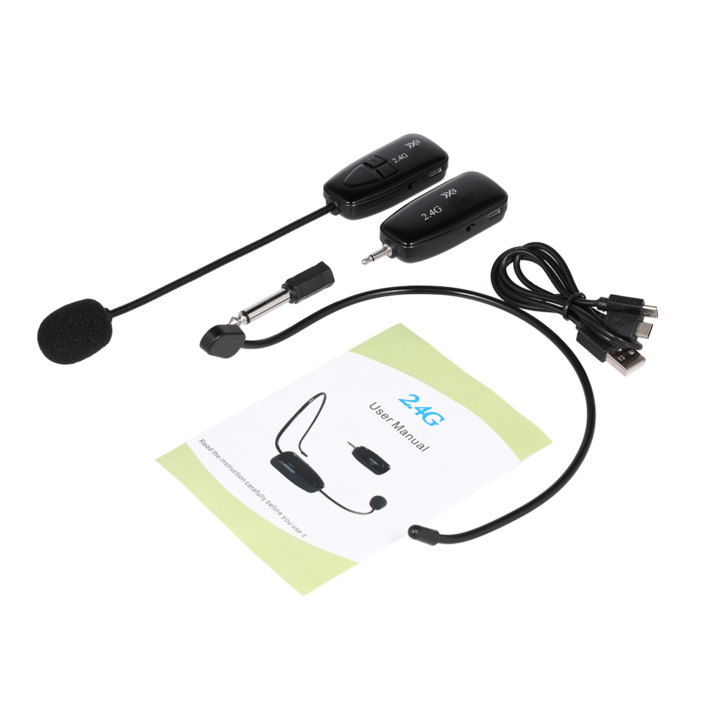 Micrô Không Dây Di Động Khử Tiếng Ồn XXD-G18 2.4g Ghi Lại Video Cuộc Họp Youtube Hoặc Phỏng Vấn