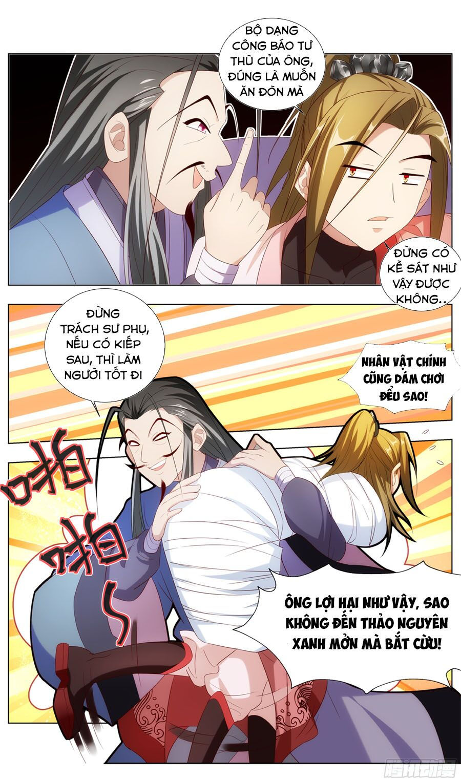 hệ thống ép ta làm nhân vật phản diện chapter 4 8