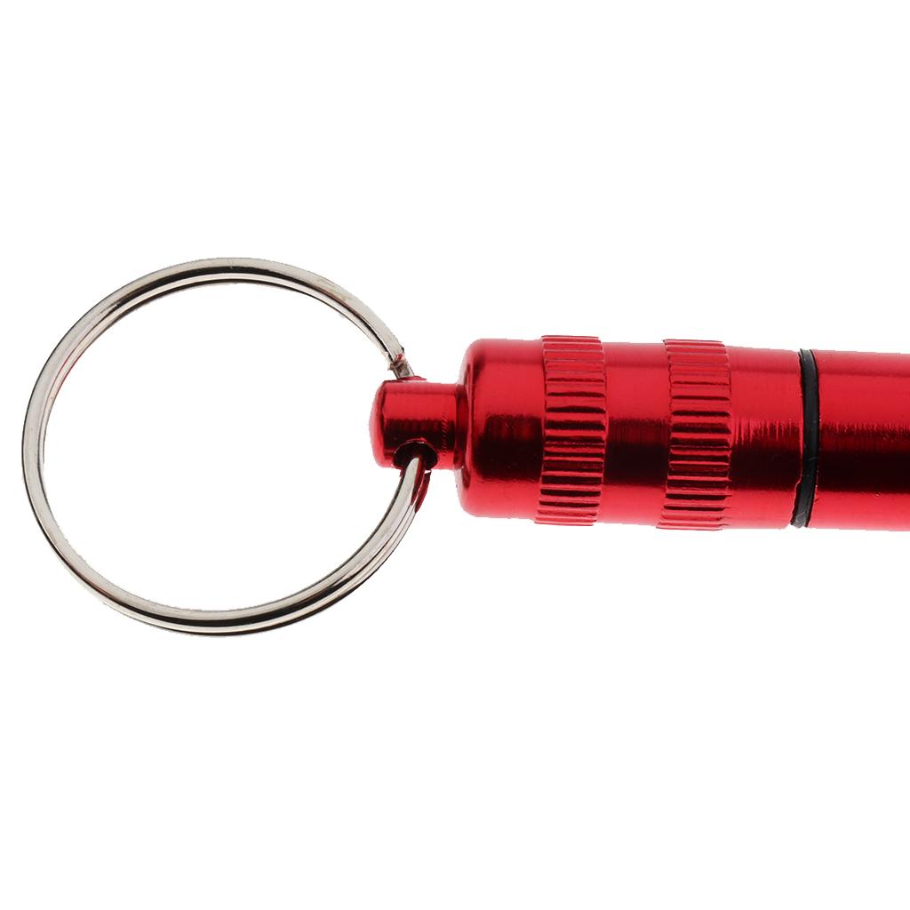 5pcs Aluminum Alloy Emergency Whistle for Outdoor Travel Camping Boating
