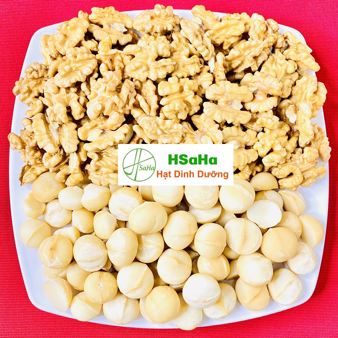 Hạt Dinh Dưỡng Mix Cho Bà Bầu 2 Loại Tách Vỏ HSaHa