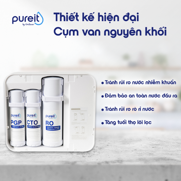 Máy Lọc Nước Unilever Pureit Delica UR5840 - Hàng Chính Hãng