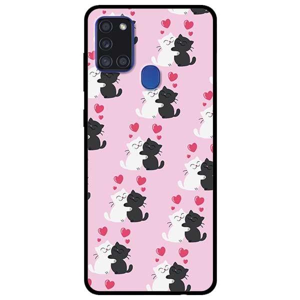 Ốp lưng dành cho Samsung A21 - A21s - A31 mẫu Mèo Yêu Nhau