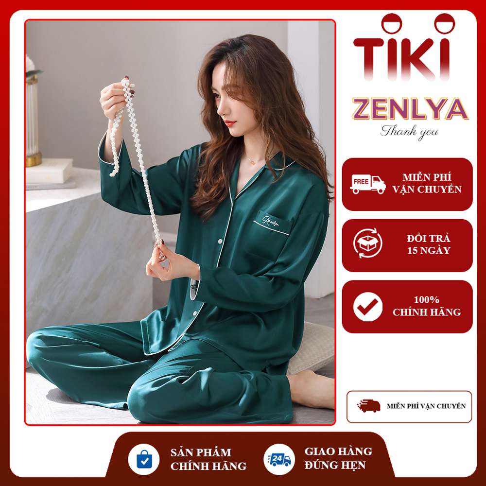 (Flash Sale) Pyjama cổ bẻ form rộng tay lửng nhiều hoạ tiết xinh xắn. Pyjama form rộng - ZENLYA