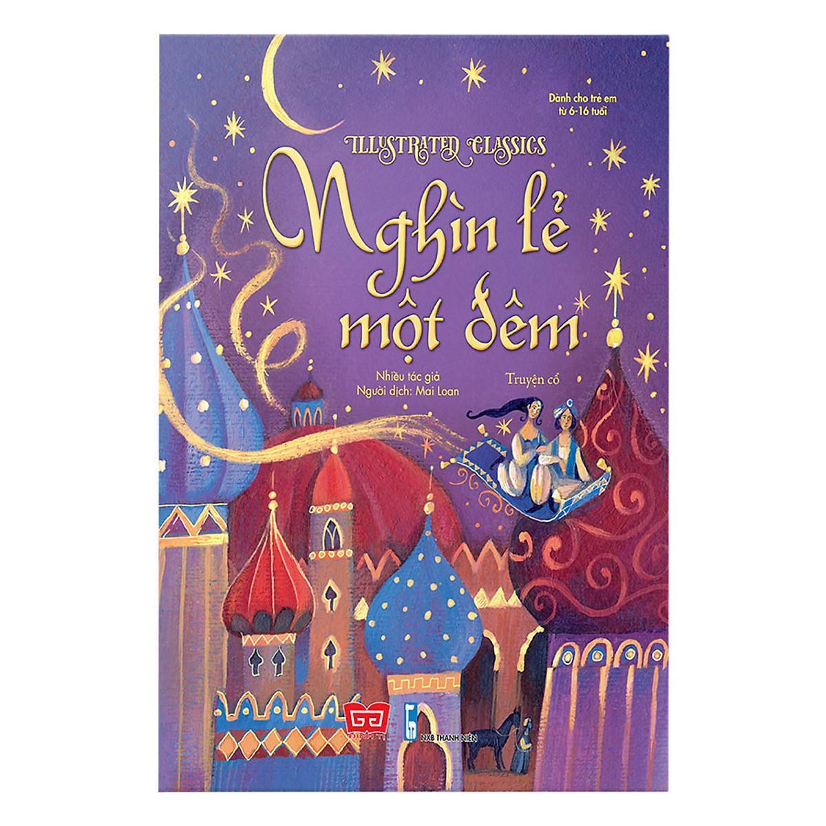 Sách - Illustrated Classics - Nghìn Lẻ Một Đêm - Đinh Tị Books