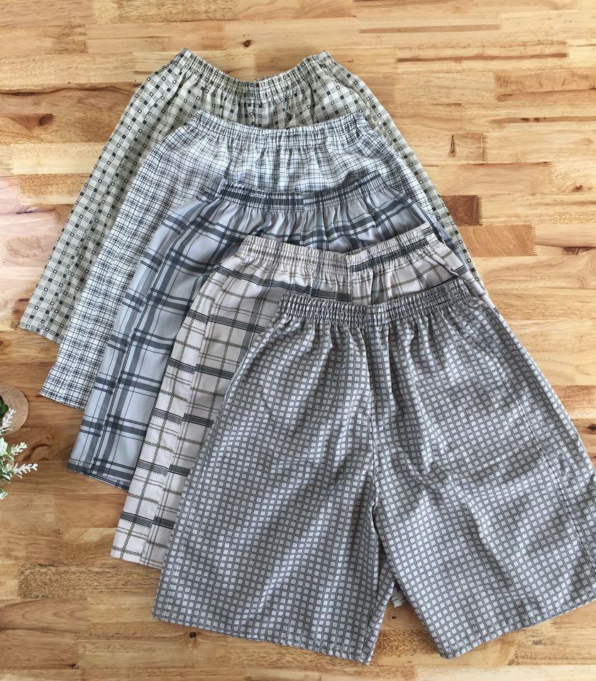 Combo 5 quần short nam thiết kế phong cách Hàn Quốc chất liệu cotton mềm mịn thoáng mát