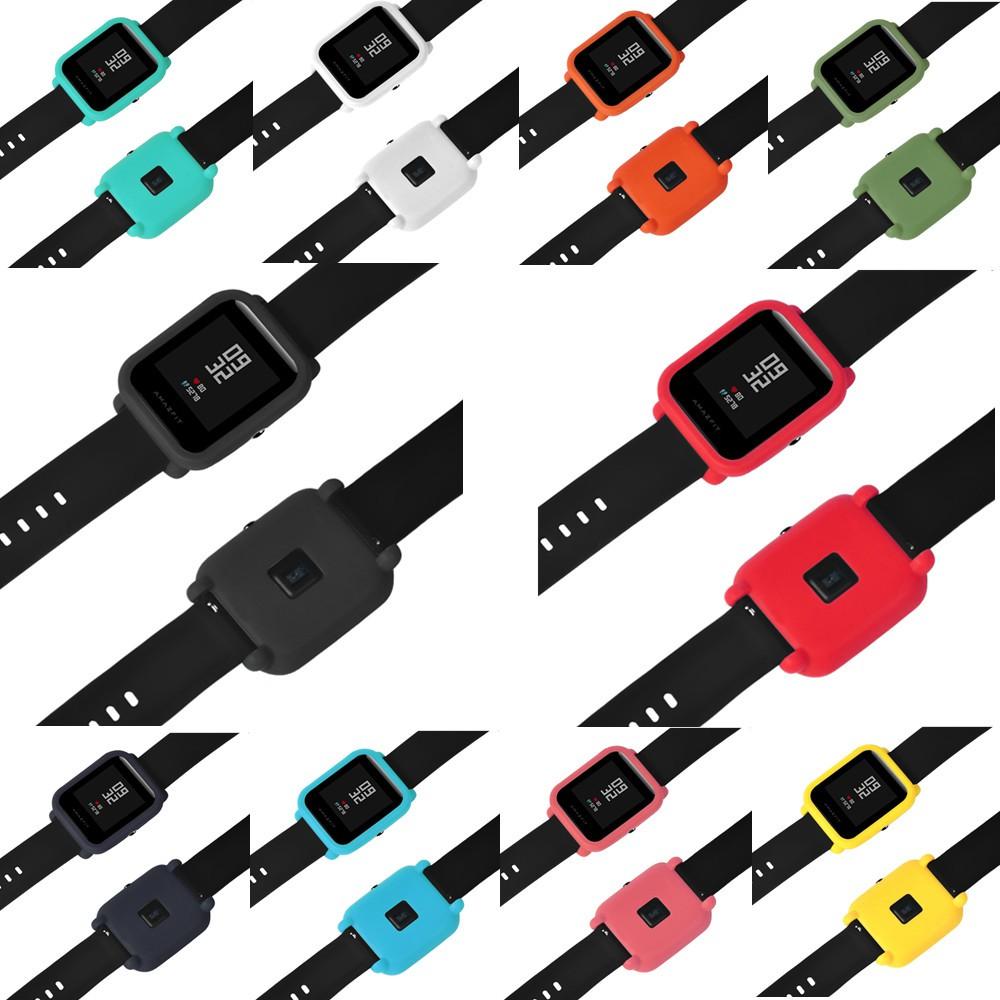 Vỏ silicone bảo vệ mặt đồng hồ thông minh Huami Amazfit Bip BIT Lite Youth