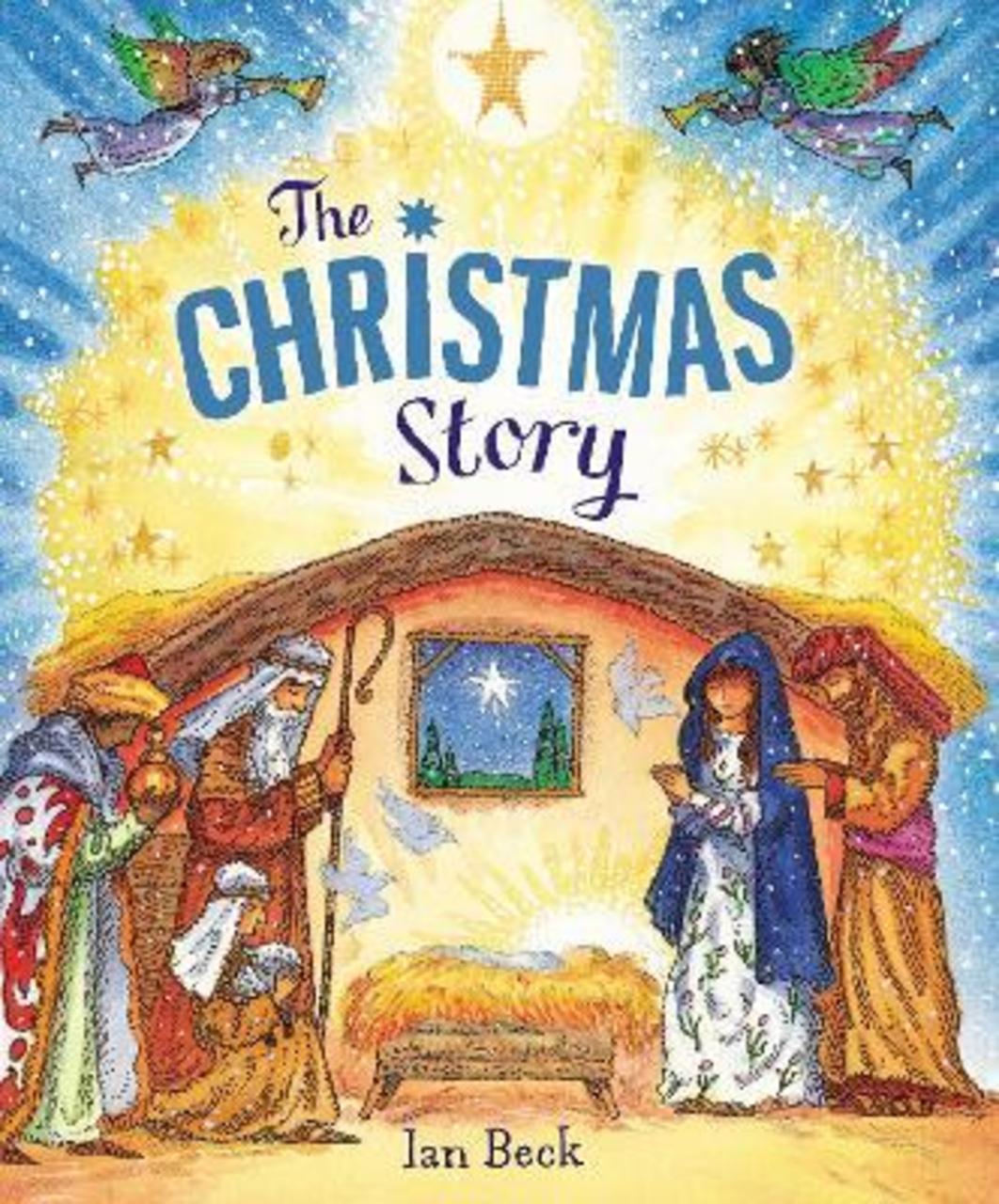 Sách - The Christmas Story by Ian Beck (UK edition, paperback)