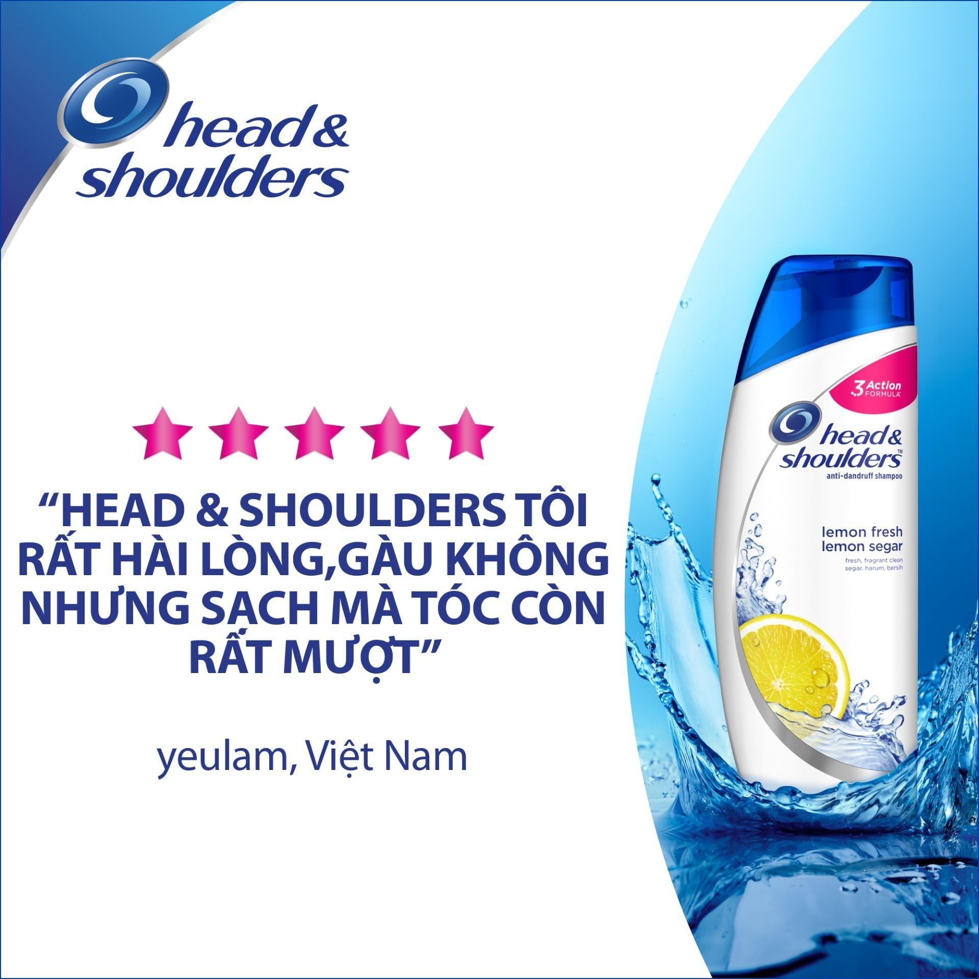 Dầu Gội HEAD&amp;SHOULDERS Hương Chanh 850ml