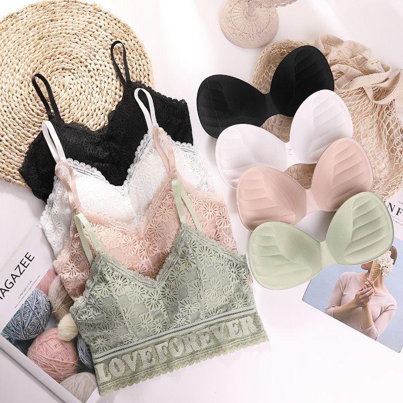 Bra ren forever dây chéo có dây thâu hàng cao cấp chất đẹp