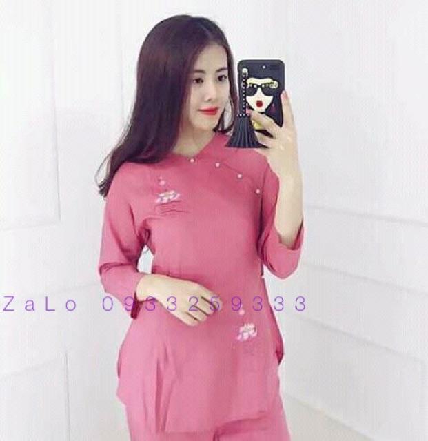 Đồ Lam Đi Chùa - Lam,Size 4- 59kí Trở Lại