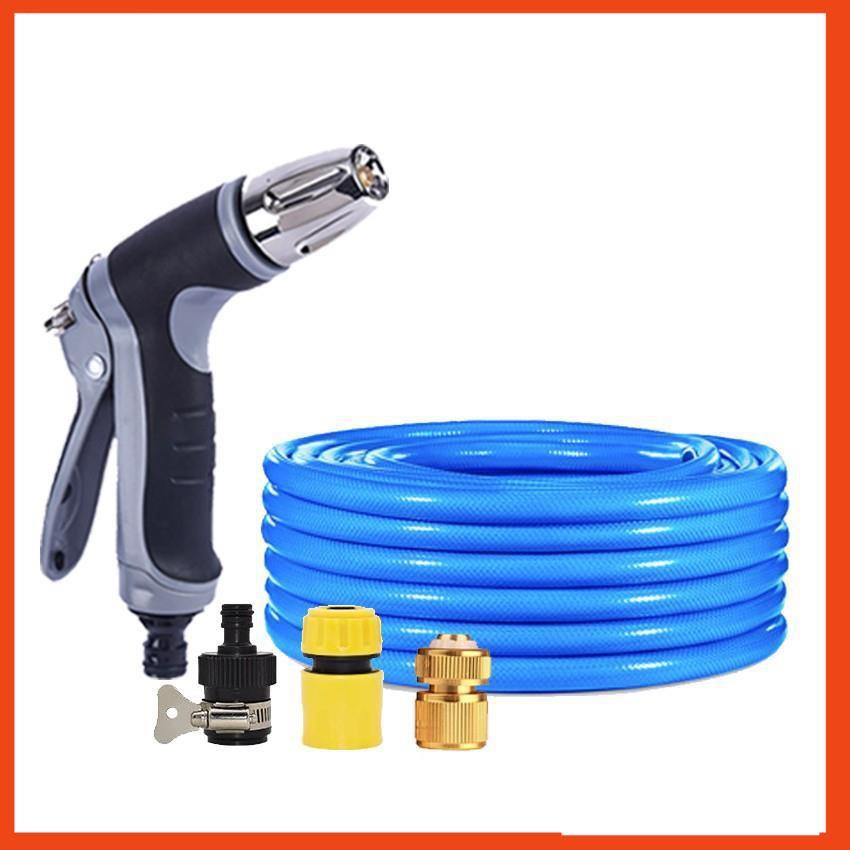 Bộ dây và vòi xịt rửa xe tưới cây tăng áp 3-5M 206817