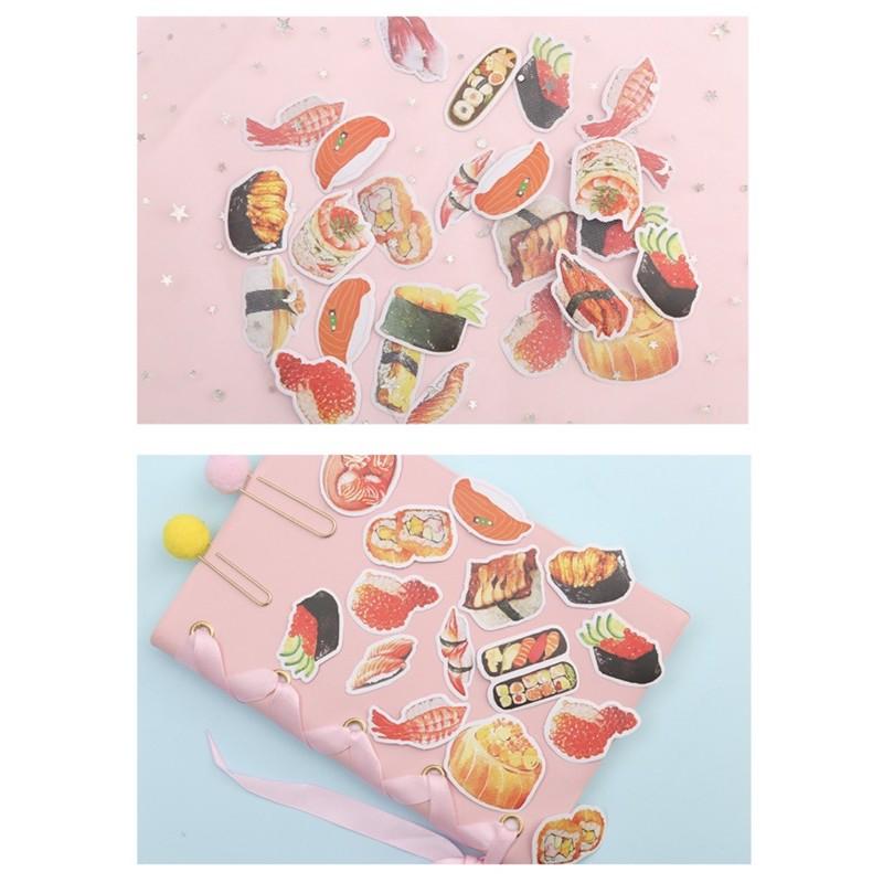 Gói 44 pcs stickers dễ thương nhiều mẫu