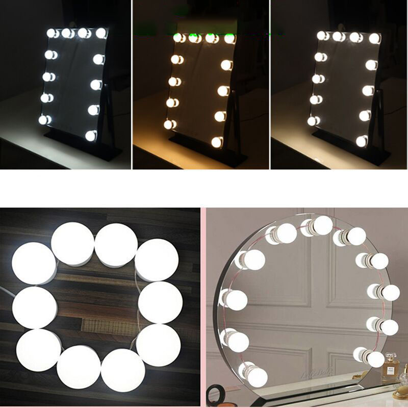 Dây Đèn LED Bàn Trang Điểm 5 Chế Độ Sáng Dài 4.5 Mét