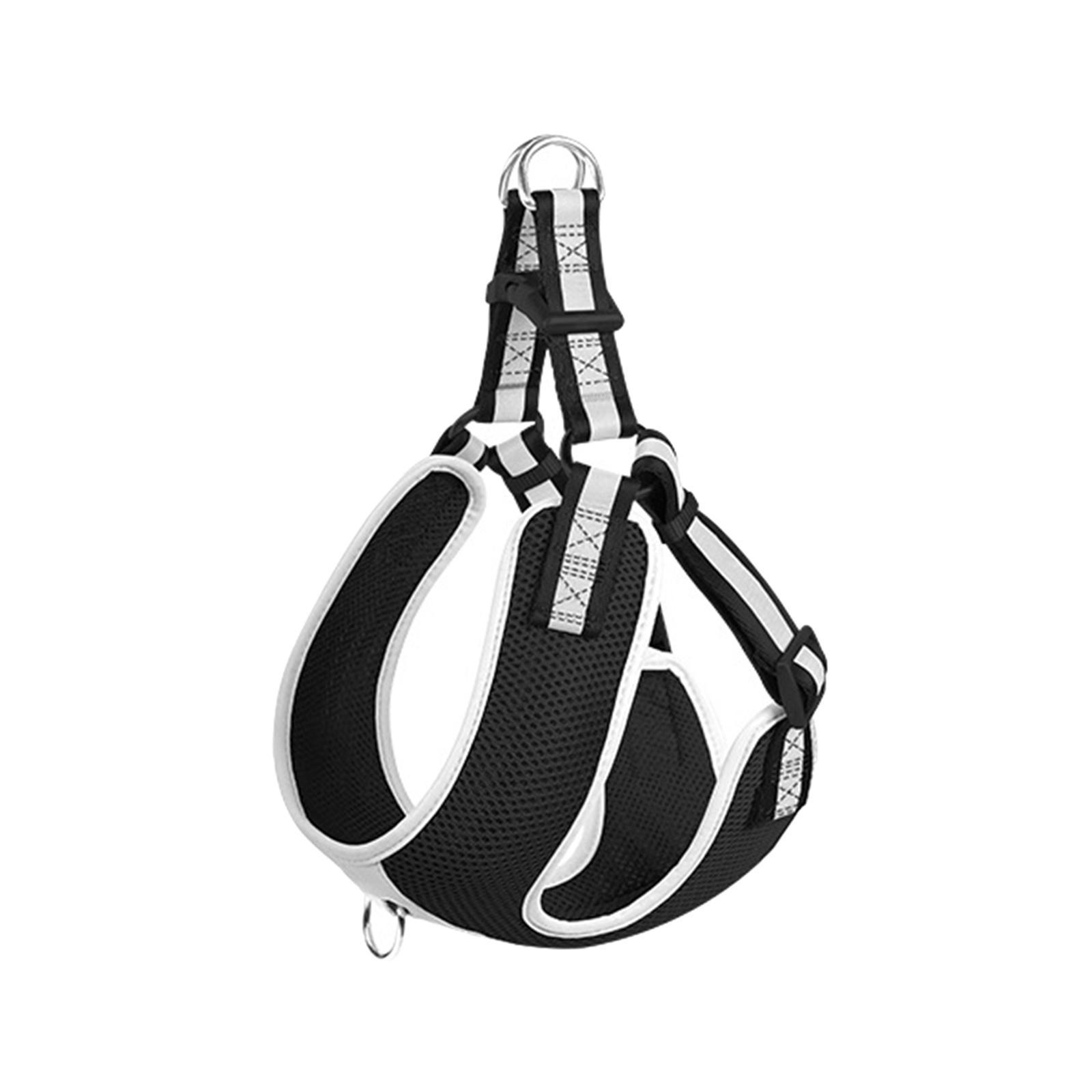 Dog Vest Harness Reflective Anti Escape Easy Control Adjustable for Kitty