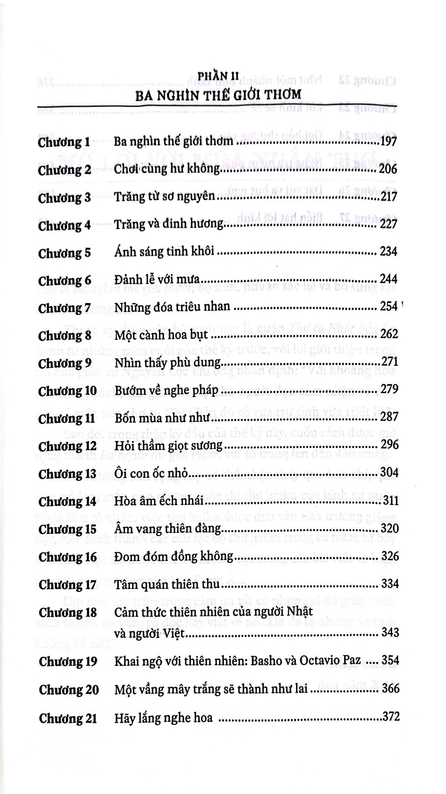 Ba Nghìn Thế Giới Thơm