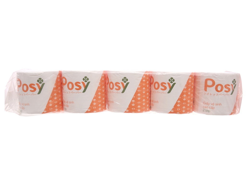 Giấy Vệ Sinh Posy Premium  2 Lớp 10 Cuộn