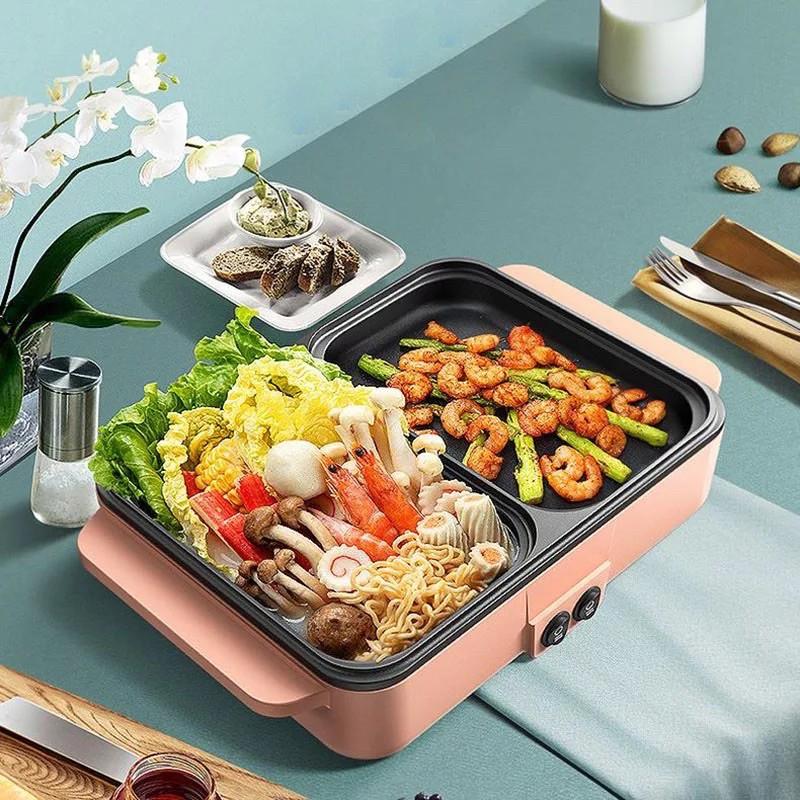 Nồi lẩu-nướng 2in1 tiện dụng