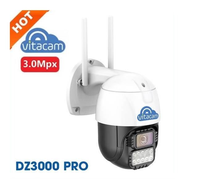 Camera Wifi Ngoài Trời VITACAM VB1095 - 3Mpx Ultra HD 2K Mới Nhất 2022 - hàng chính hãng