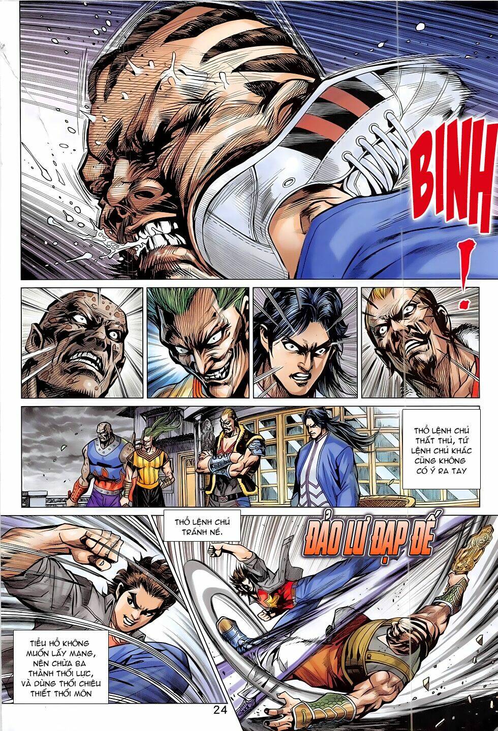 tân tác long hổ môn chapter 797 24