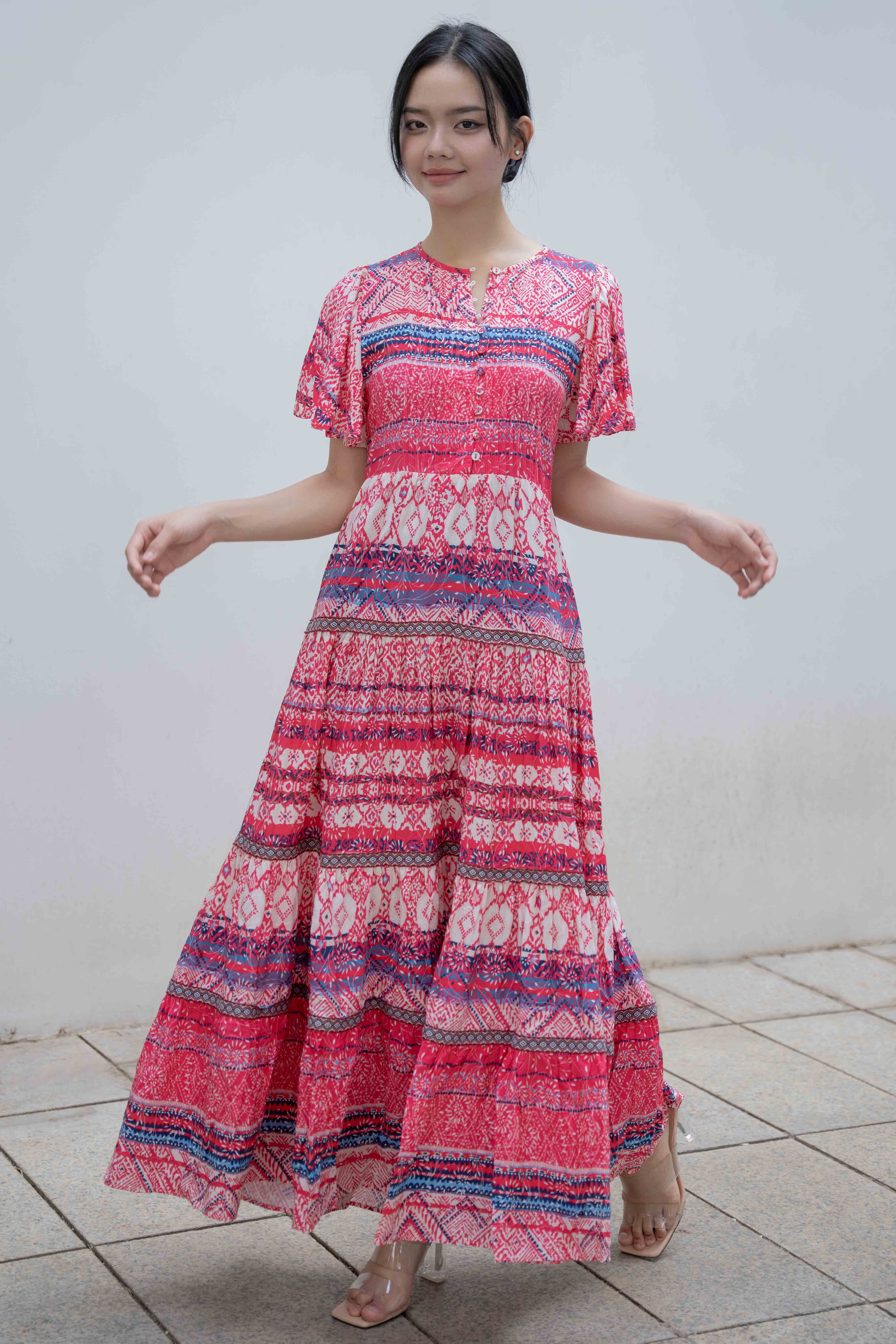 Maxi Cotton Cao Cấp Luna Llena