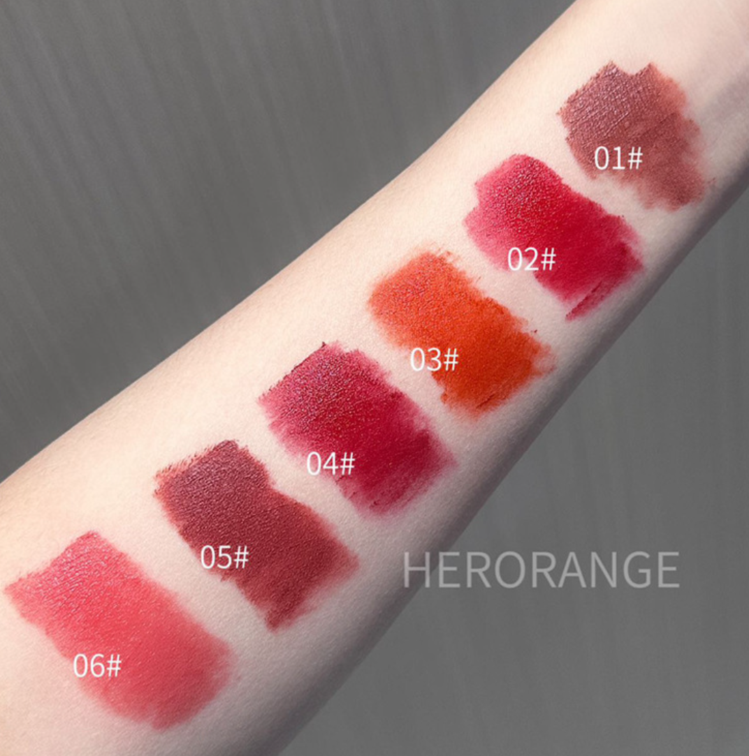 [Combo 3] Son lì VELVET LIP GLAZE THREE COLOR SUIT mềm mịn lâu trôi - Hity Beauty