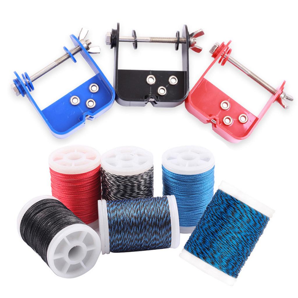 Archery Bow String Making Thread Bow String Server Tools Red Black