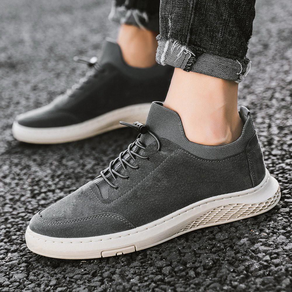 Giày Sneaker Nam, Giày Da Nam, Giày Da Lộn Cao Cấp