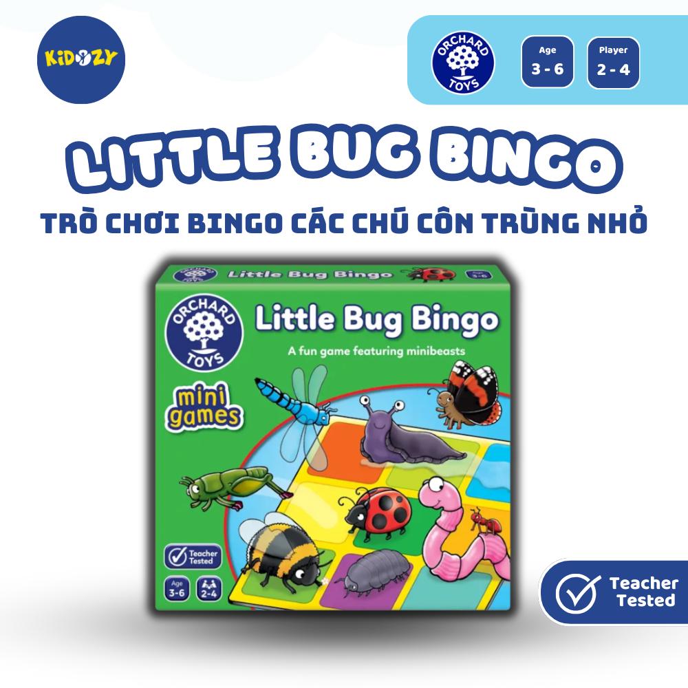 Trò chơi trí tuệ Little Bug Bingo giúp trẻ phát triển kỹ năng quan sát và khả năng ghi nhớ