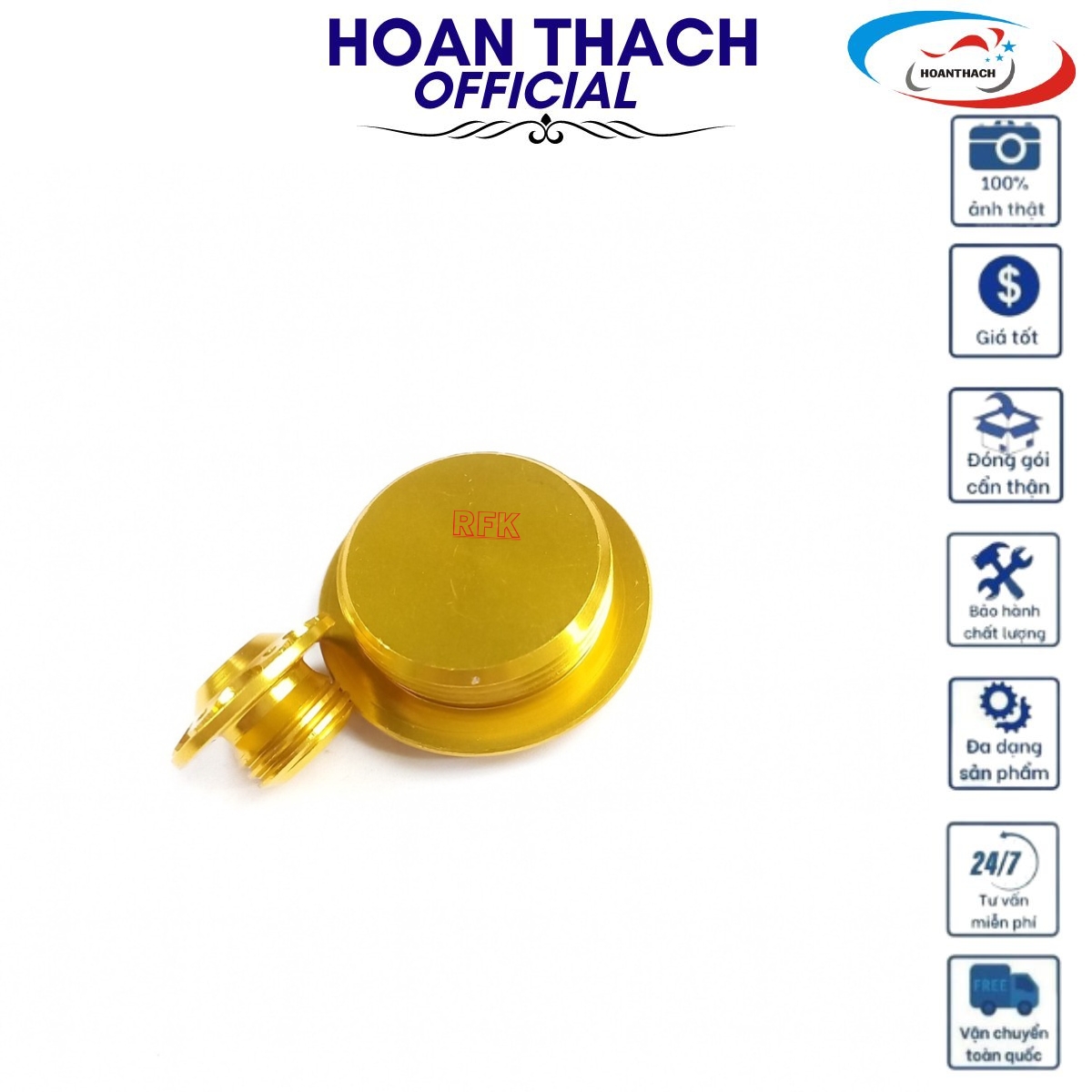 Ốc Mâm Lửa Honda Màu Vàng ( Hàng Thường ) HOANTHACH SP001159