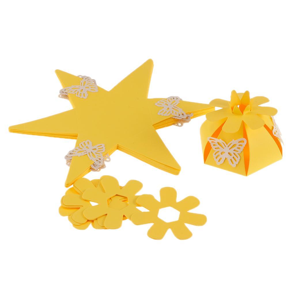 12pcs Novelty Butterfly Candy Gift Boxes DIY Wedding Birthday Favors
