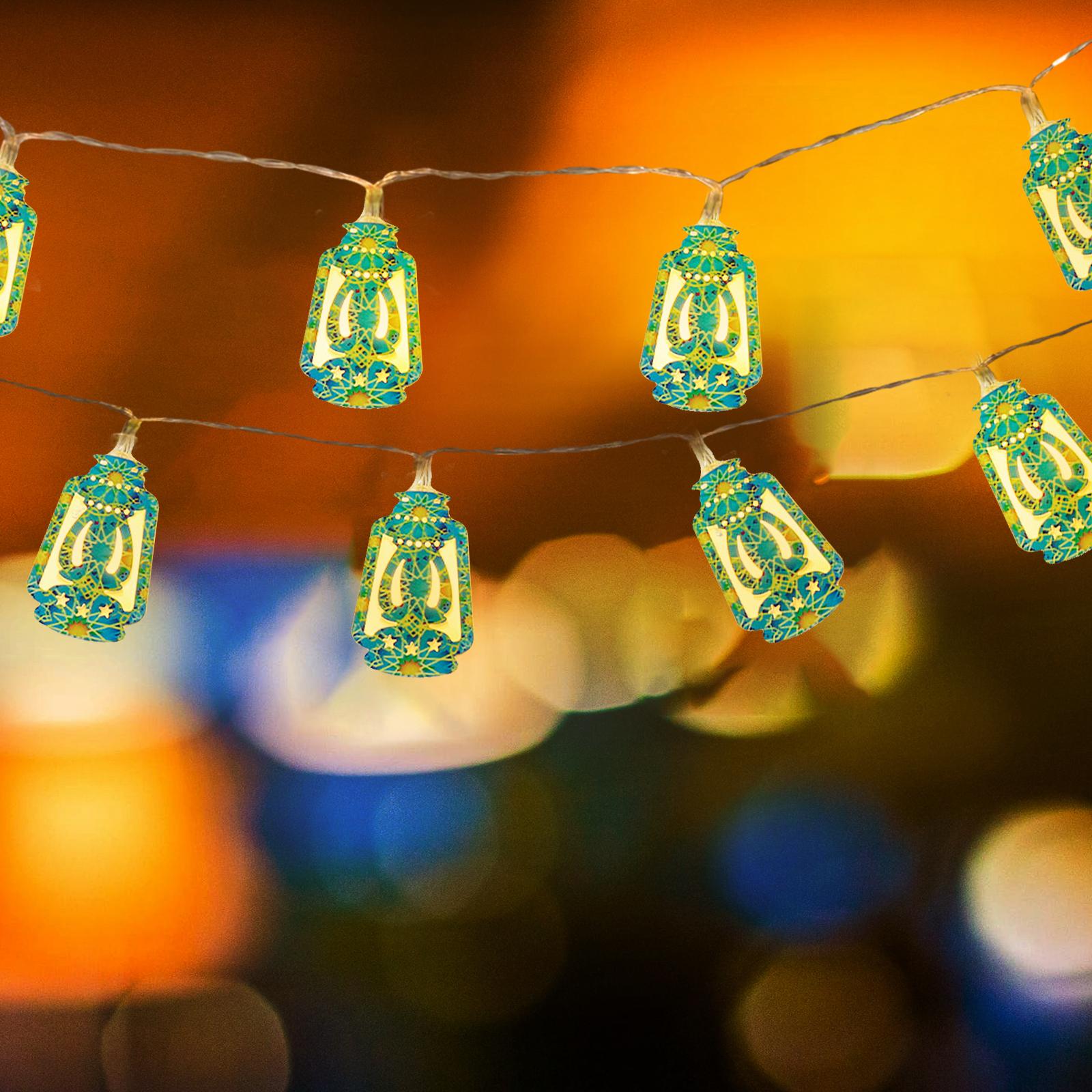 Set Dây 10 Đèn Led Eid Ramadan Dài 5Ft