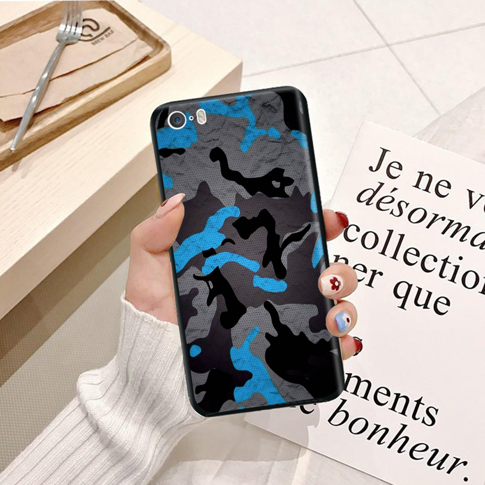 Ốp lưng điện thoại iPhone 5 viền silicon dẻo TPU hình Phong Thời Trang - Hàng chính hãng