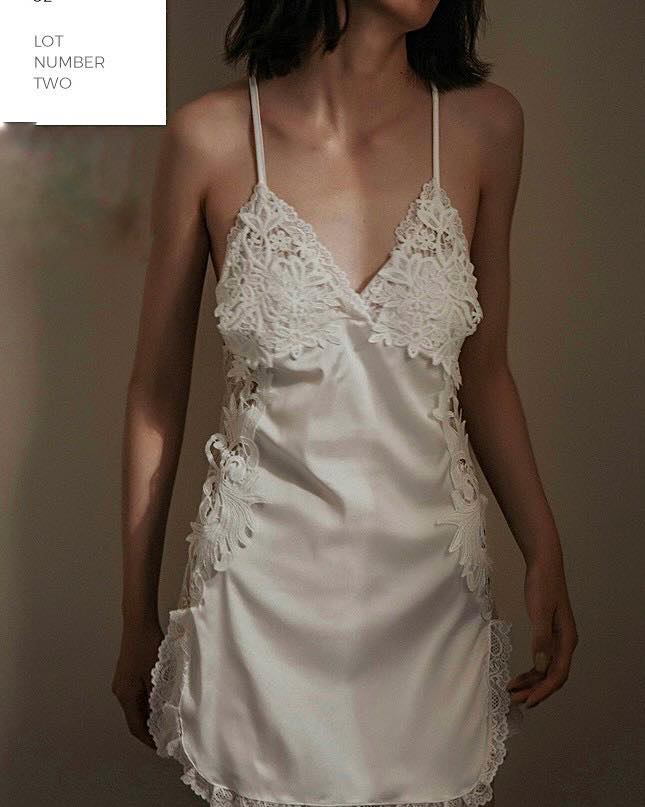 Váy Ngủ Phối Ren Gợi Cảm - B.Lingerie