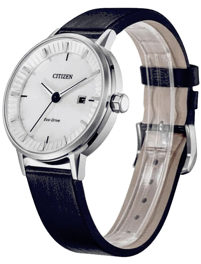 Đồng Hồ Nam Citizen Dây Da BM7370-11A - Mặt Trắng (Sapphire)