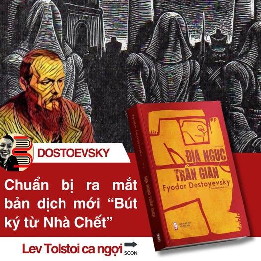 ĐỊA NGỤC TRẦN GIAN – Fyodor Dostoevsky –  Đào Quốc Minh dịch - NXB Hội Nhà Văn