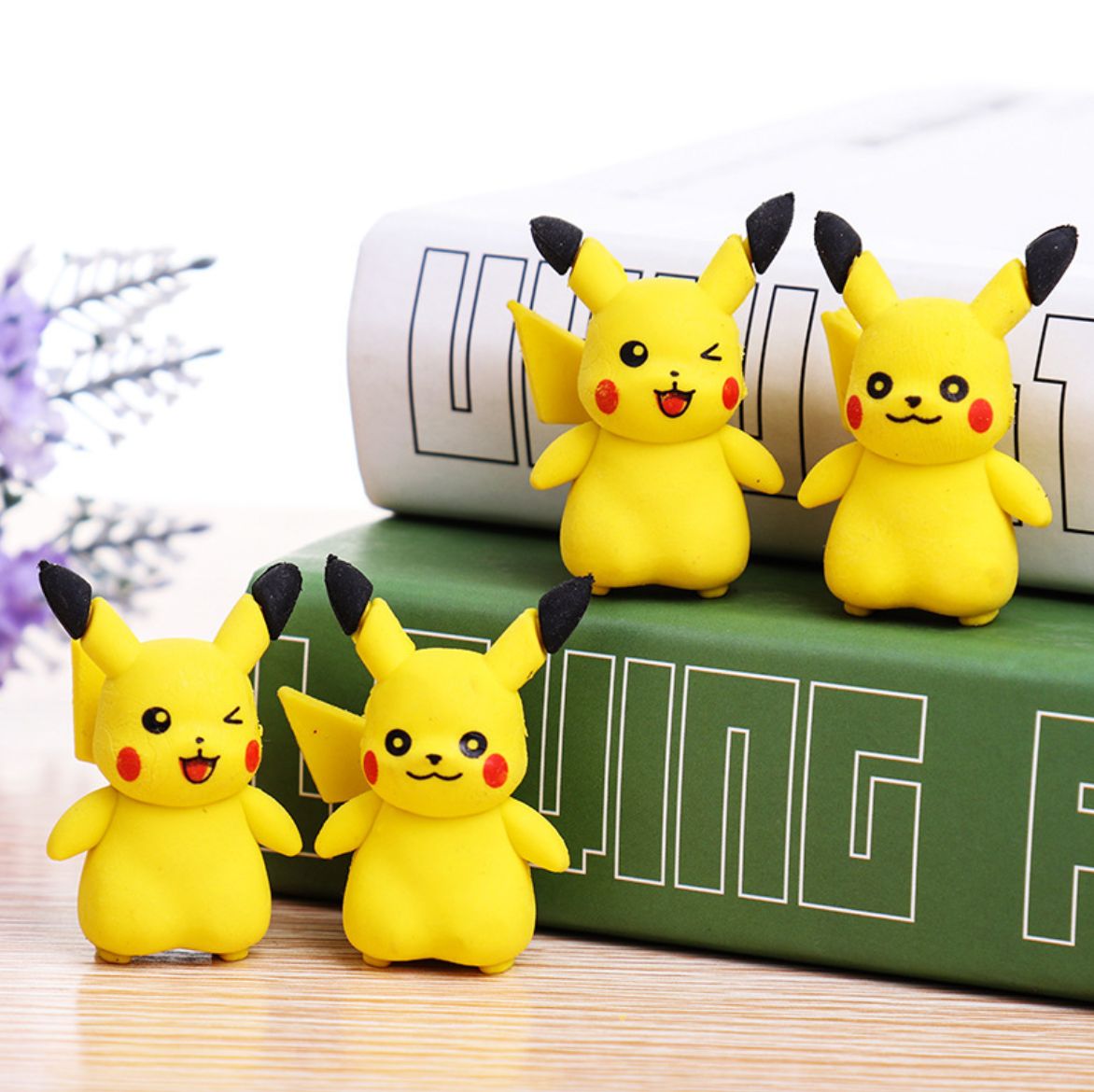 Cục Tẩy Bút Chì Hình PIKACHU siêu dễ thương - Cục Gôm Tẩy Văn Phòng Phẩm Cho Bé