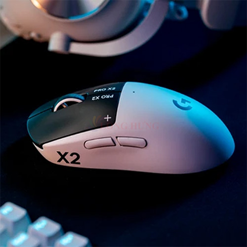 Chuột không dây Gaming Logitech Pro X2 Superstrike - Hàng chính hãng