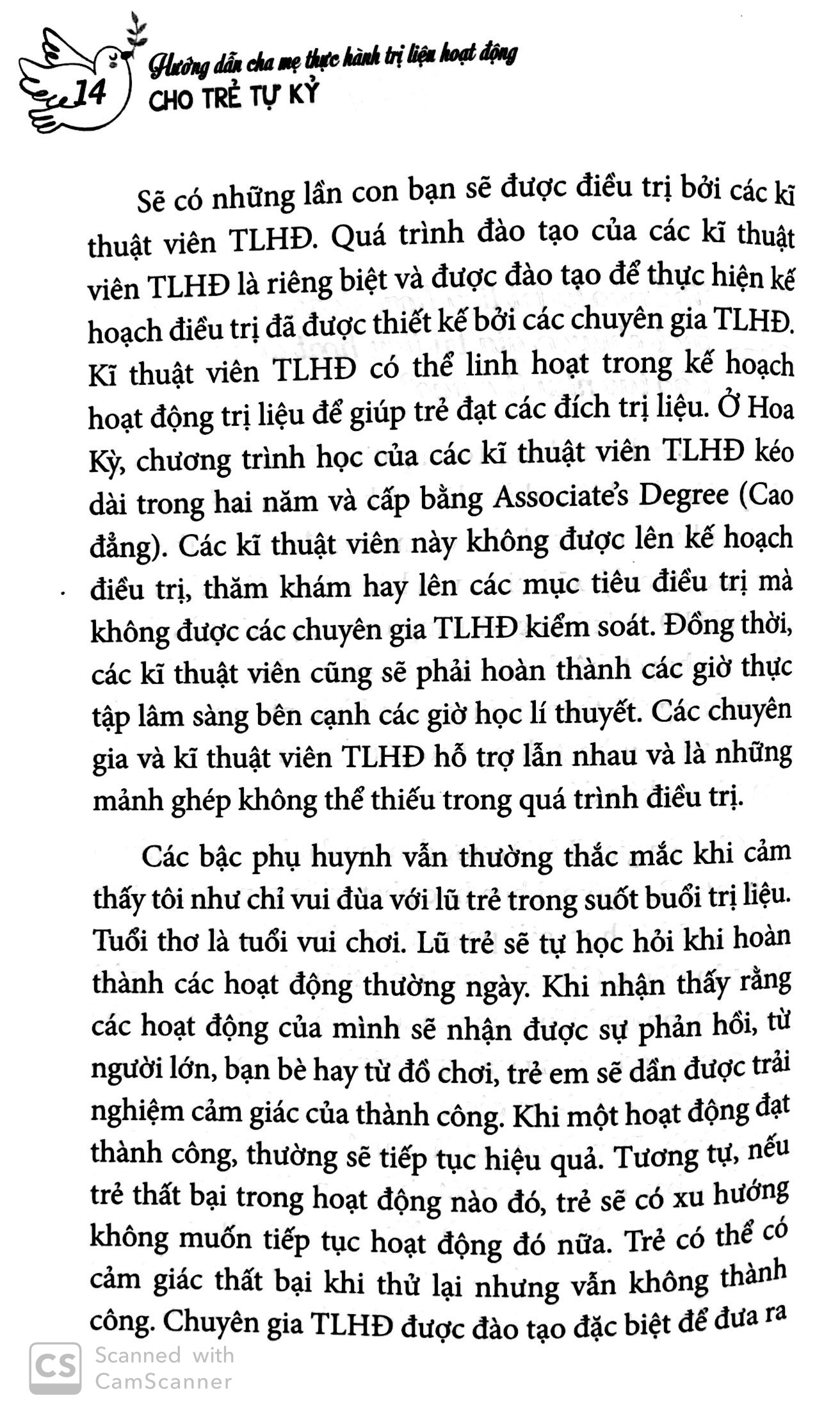 Hướng Dẫn Cha Mẹ Thực Hành Trị Liệu Hoạt Động Cho Trẻ Tự Kỷ