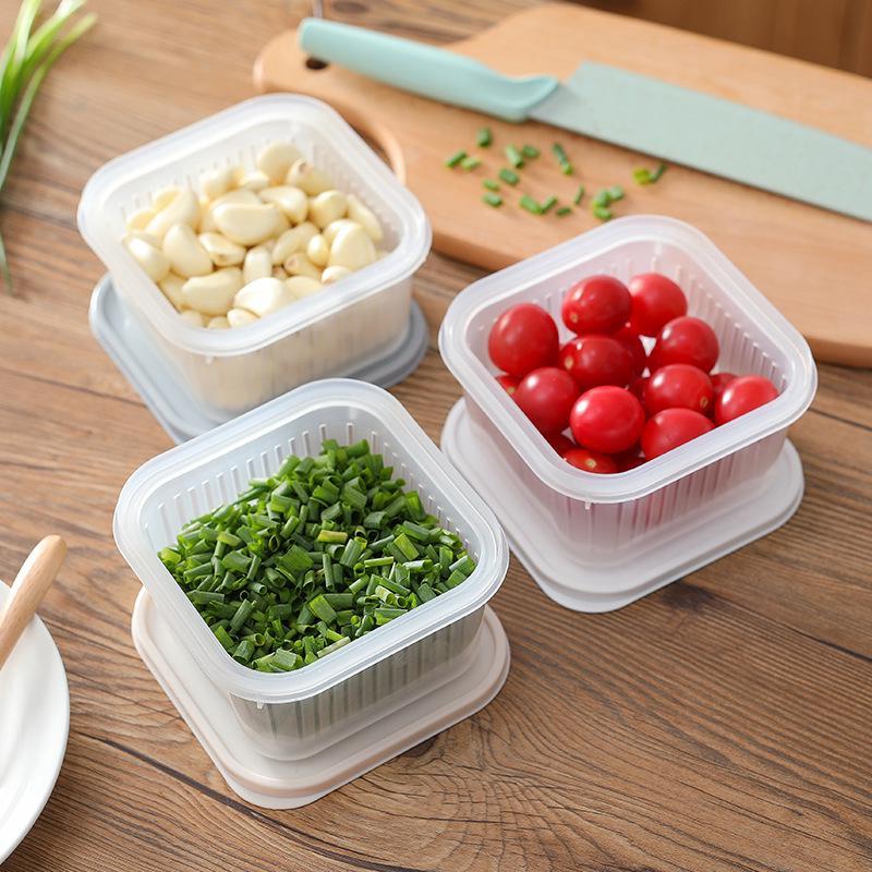 Hộp Nhựa Đựng Bảo Quản Hành Tỏi Đa Năng Tiện Dụng