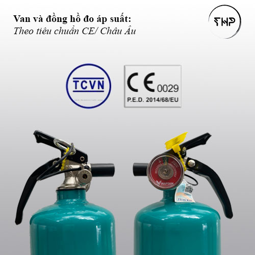 Bình chữa cháy mini home Vinafoam VF1 dùng cho bếp có tem kiểm định