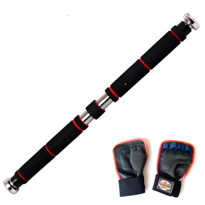 Combo xà đơn treo tường DNS không cần bắt vít + Găng tay tập xà đơn
