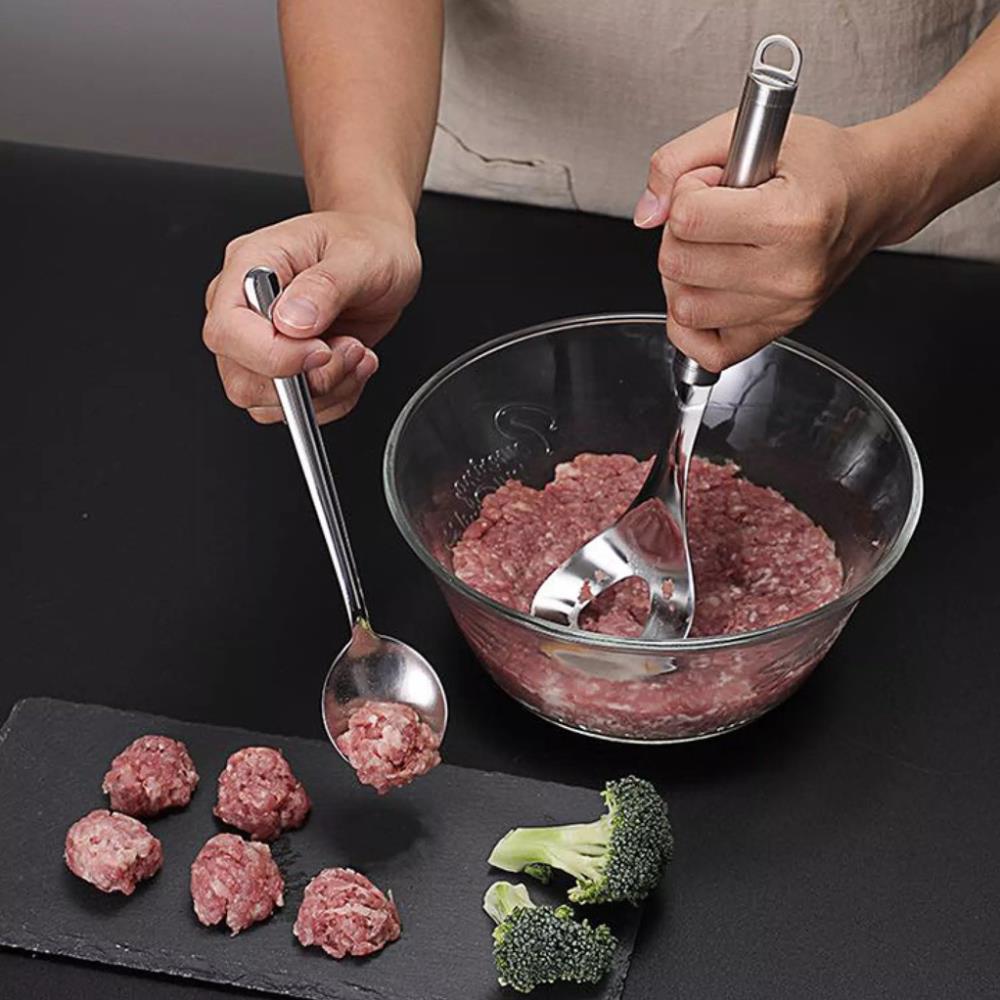 Dụng cụ làm thịt viên chống dính tiện dụng