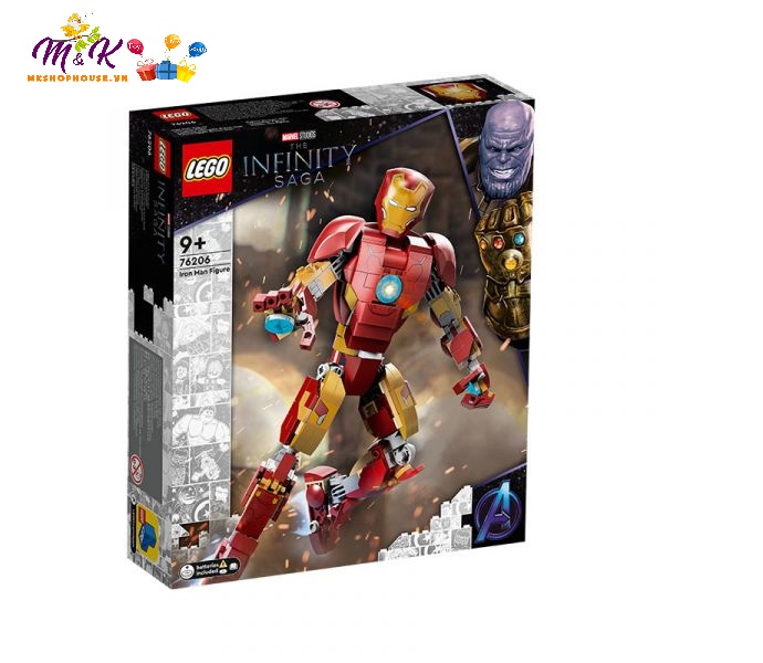 Đồ Chơi LEGO Mô Hình Người Sắt 76206 (381 chi tiết)