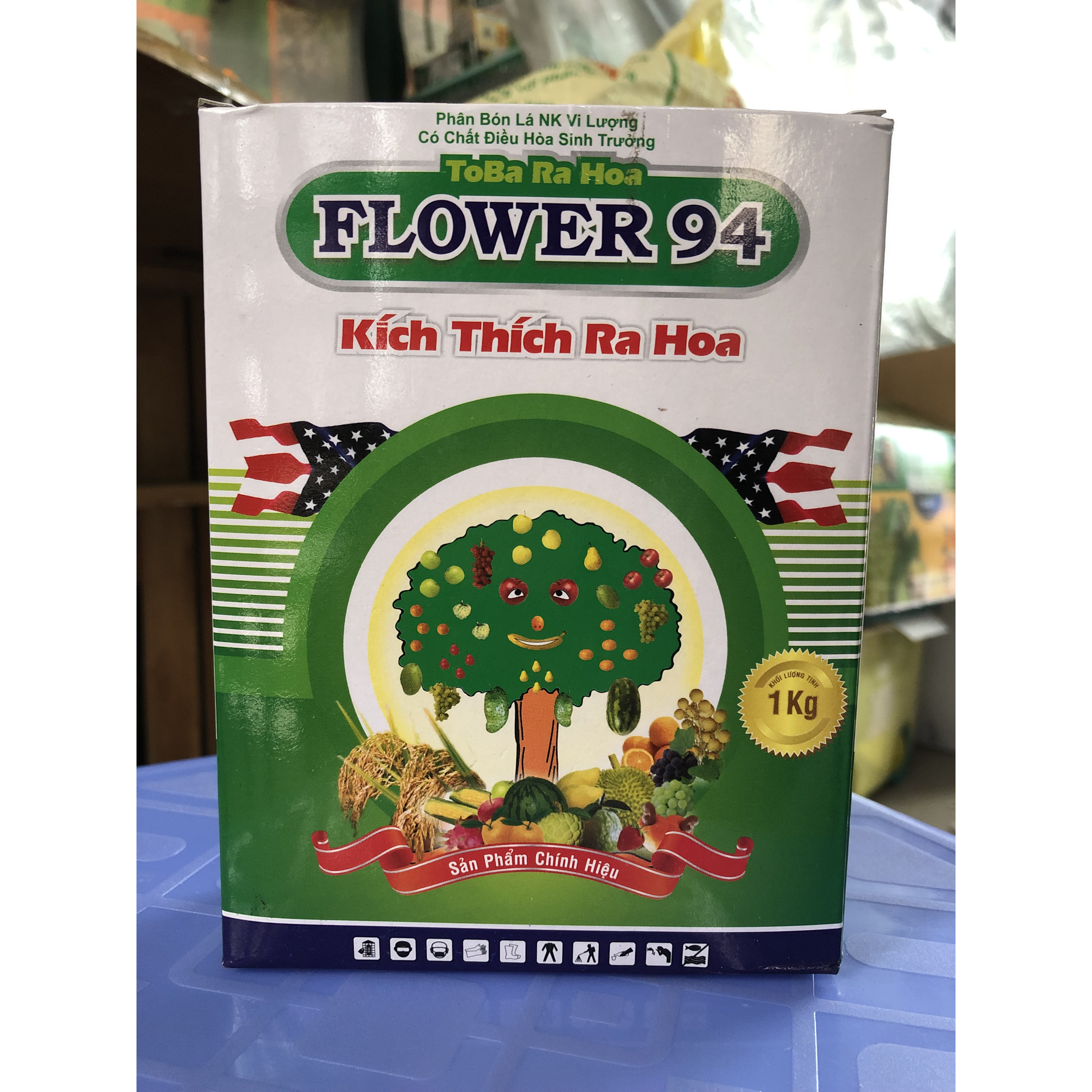 Phân bón lá NK Vi Lượng Có Chất Điều Hòa Sinh Trưởng ToBa Ra Hoa FLOWER 94 Kích Thích Ra Hoa (1kg)