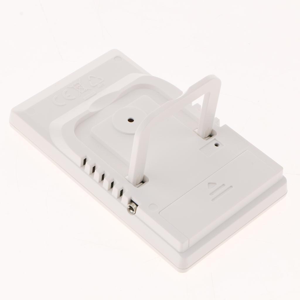 Multi-function Temperature Meter DC105+ Touch Electronic Weather Clock