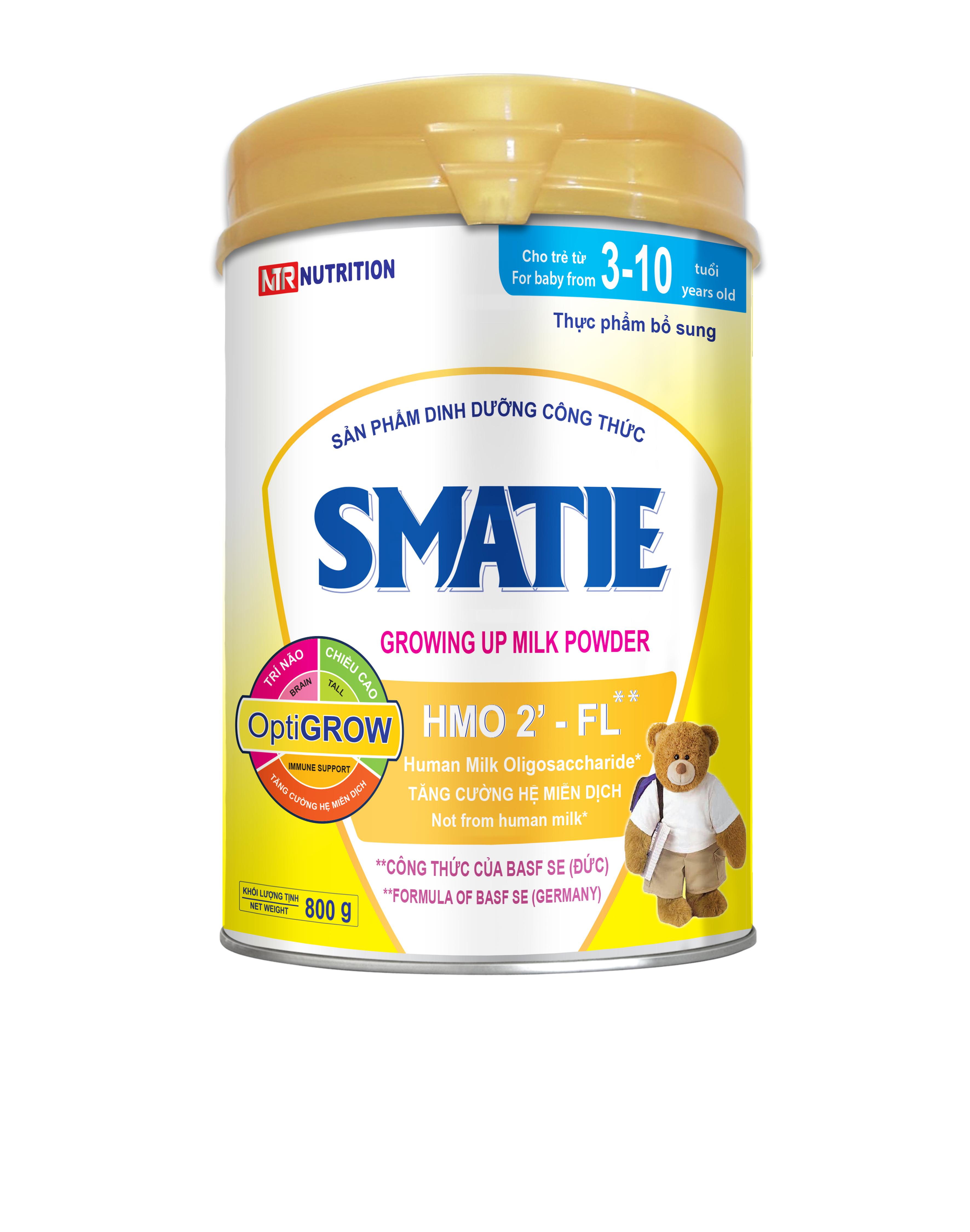 SỮA CÔNG THỨC HMO SMATIE 1 LON 800G