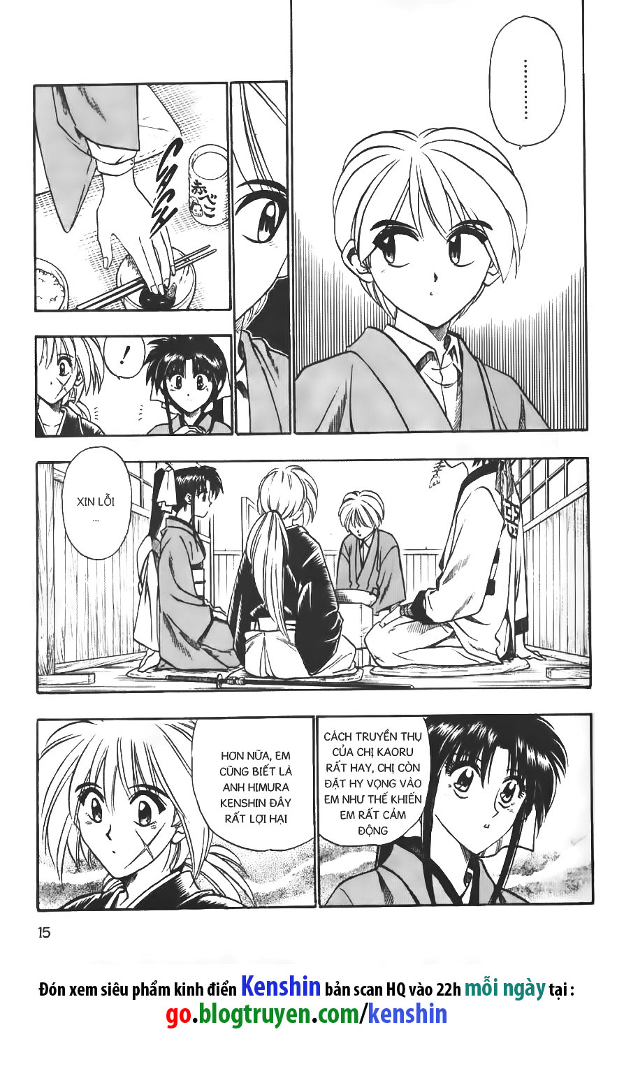lãng khách kenshin bản nét (2019) chapter 40 12