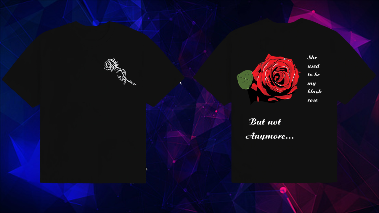 Áo Thun CaZot My Dark Rose