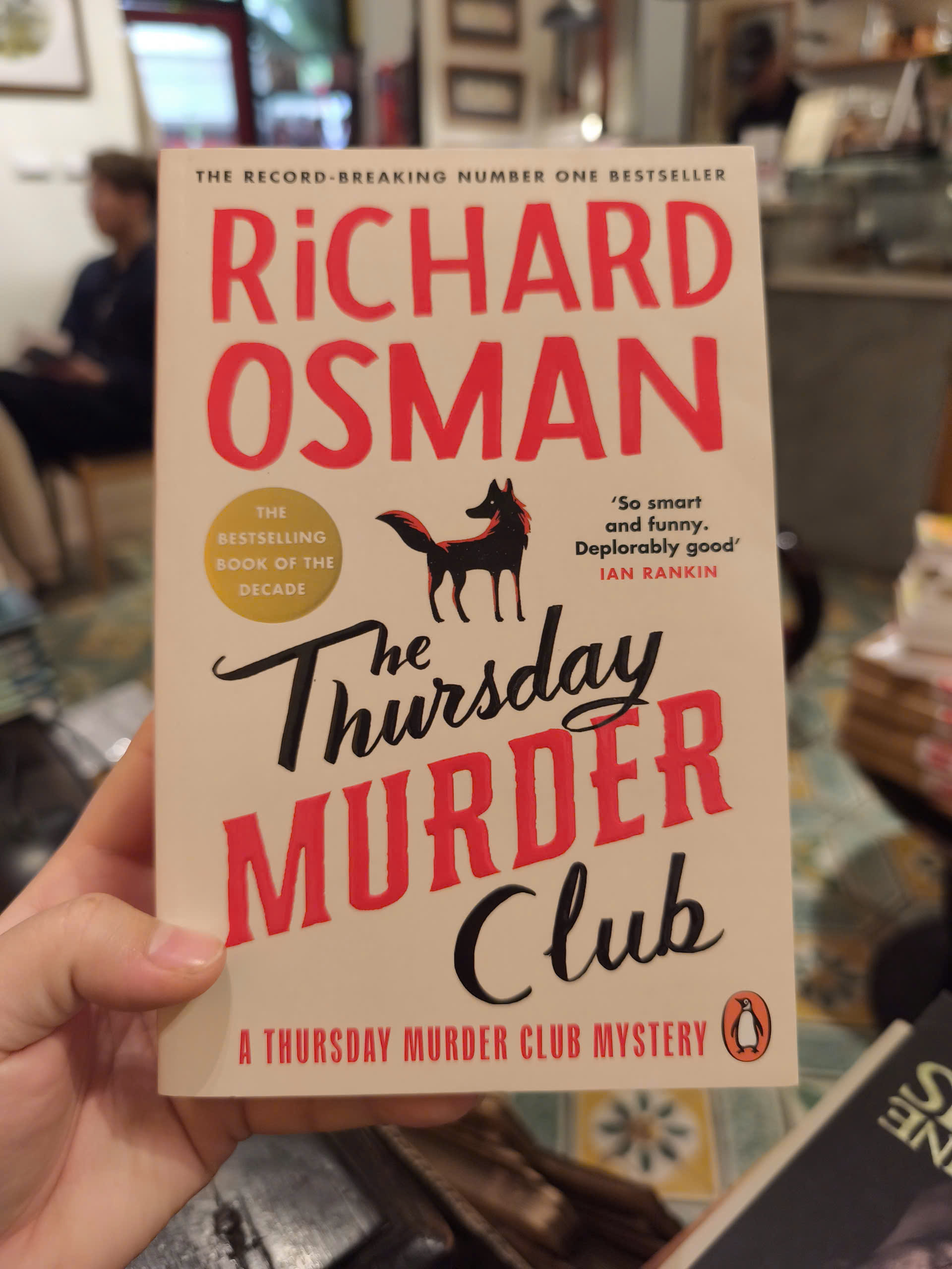 Sách - The Thursday Murder Club by Richard Osman - Mystery, Fiction, Crime