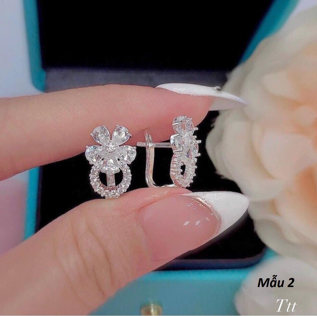 Bông tai bạc thời trang chất liệu bằng bạc MS064a